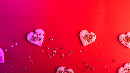 Cookies Heart Shaped for valentine's day