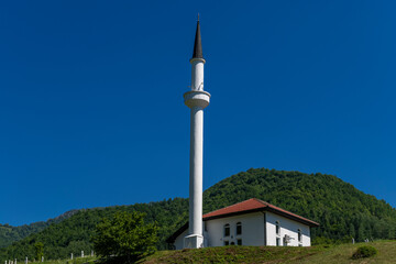 Mosque in the mountains