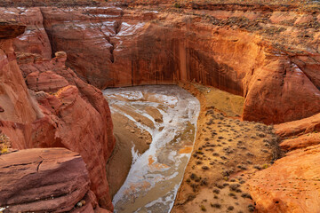 Varnish on the Cliffs of Paria Canyon