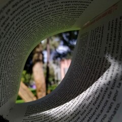 Tunnel of letters