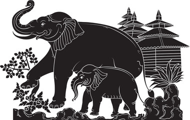 Obraz premium thai elephant 04