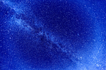 Milky Way  in the night sky.