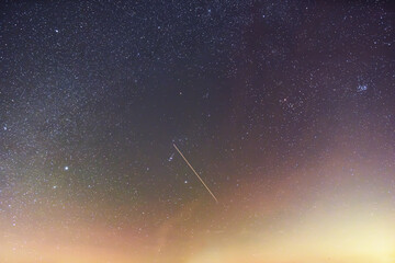 Universe in the night sky.