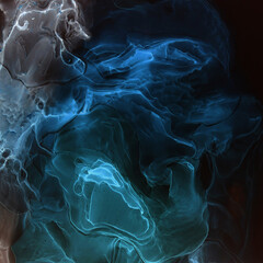 Alcohol ink modern abstract painting, modern art. Colorful abstract painting background. Abstract colorful background, wallpaper. Modern art. Paint marble texture. Closeup of the pain