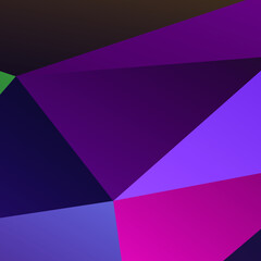 Abstract Multicolor Polygon Background Design, Abstract Geometric Origami Style With Gradient