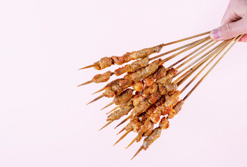 Roasted Lamb shashlik, Shish kebab