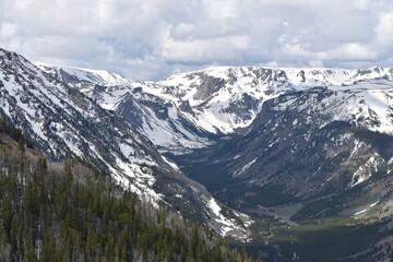 Obraz premium Beartooth Pass Montana