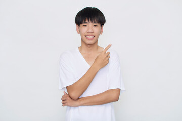 portrait young asian millennial man