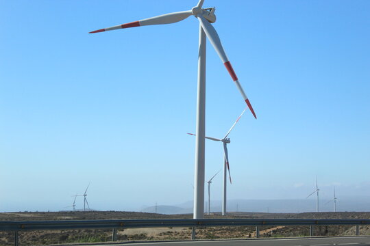 Wind turbines, IV Region, Coquimbo.
January 15th