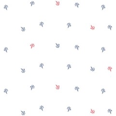 Illustration pattern little leaves design for fashion or other products.