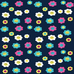 Illustration pattern little flowers design for fashion or other products.