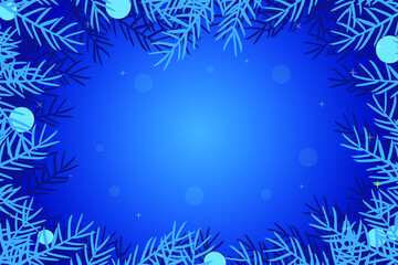 Merry christmas background illustration