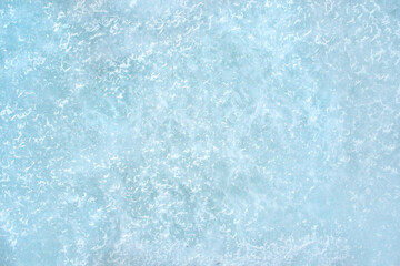 Obraz premium Sea ice texture with small patterns and bubbles. Ice background