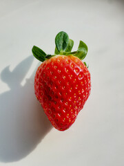 신선한 유기농 과일 딸기 이미지 
