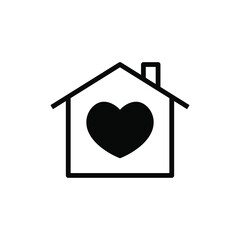 Charity house icon