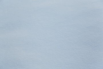 texture of winter snow in Siberia close-up