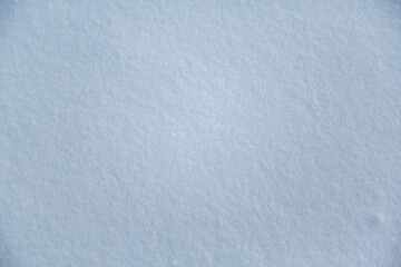 texture of winter snow in Siberia close-up