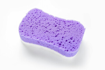 Bath sponge isolated on white background