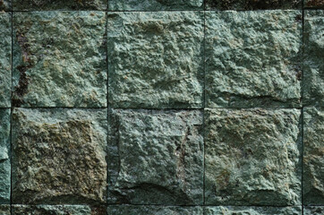 Indonesia Bali - Ubud stone wall background