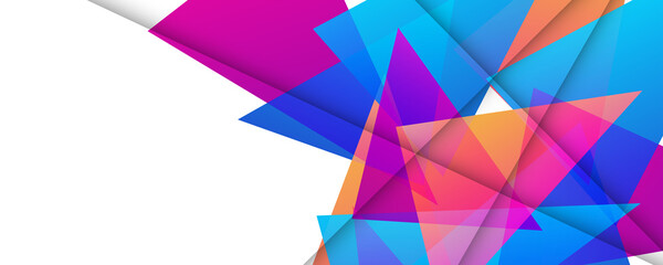 Trendy simple triangle fluid color gradient abstract background with dynamic wave line effect. Vector Illustration For Wallpaper, Banner, Background, Card, Book Illustration, landing page