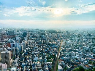 Obraz premium aerial view