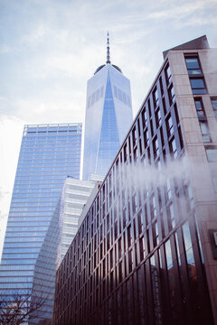 office building in the city