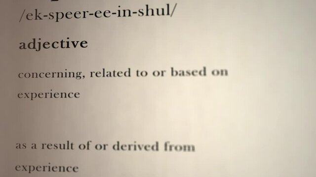 Experiential Definition