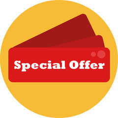 Discount offer tag icon. Shopping coupon symbol. Sale label tag . Black Friday discount banner or coupon. Vector shopping label