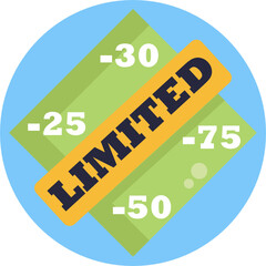 Discount offer tag icon. Shopping coupon symbol. Sale label tag with percentage sign. Black Friday discount banner or coupon. Vector shopping label