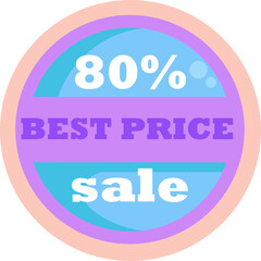 Discount offer tag icon. Shopping coupon symbol. Sale label tag with percentage sign. Black Friday discount banner or coupon. Vector shopping label