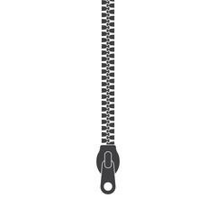 Close Zipper minimal logo. Zip iicon