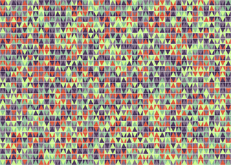 Fototapeta premium Abstract Geometric Pattern generative computational art illustration