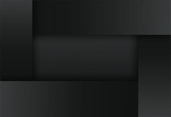 modern black square background vector illustration 