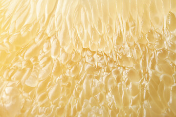 Ripe pomelo fruit texture background, close up
