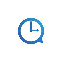 clock logo icon