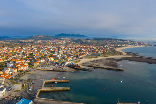Aerial view of Agui&ntilde;o in A Coru&ntilde;a