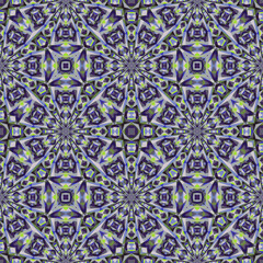 Geometric seamless pattern, ornament, abstract colorful background, fashion print, vector texture.