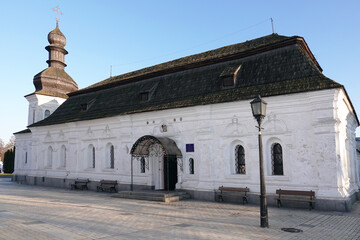 Naklejka premium Monastery St. Michael's Golden-Domed Refectory Church
