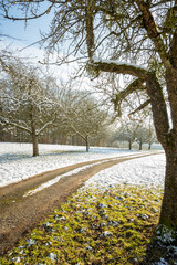 Winterwetter in der Region Stuttgart