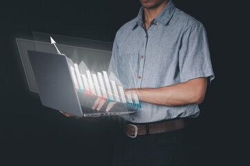 Double Exposure Data analysis for business ideas and stock trading. The graphical interface...