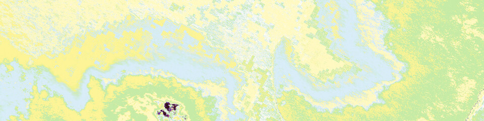 Bright Artistic Print. Yellow Watercolor Drawing.