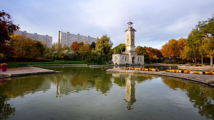 Fototapeta na wymiar The Georges Brassens park in Paris 