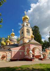 Church of the Transfiguration of the Saviour in Peredelkino. Moscow, Russia