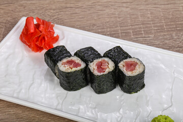 Japanese traditional Roll with tuna