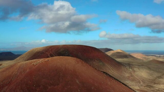 Vulkan, Calderon Hondo, Landschaft Fuerteventura