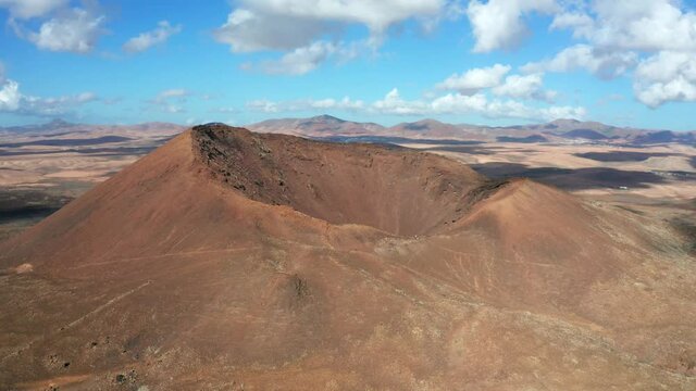 Vulkan, Krater, Landschaft Fuerteventura