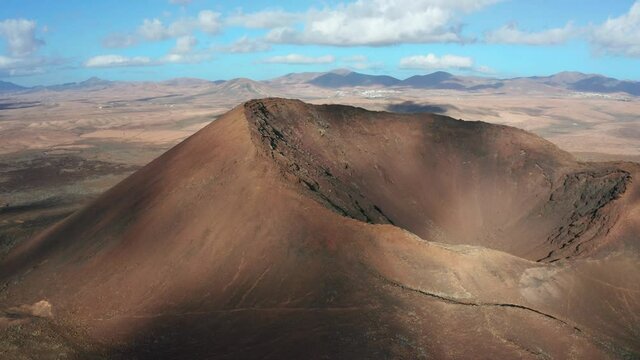 Vulkan, Krater, Landschaft Fuerteventura