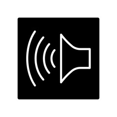 Speaker sound icon