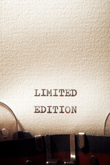 Limited edition