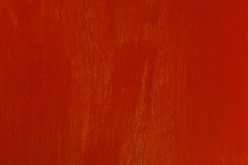 Vintage red painted plywood wall texture and seamless background